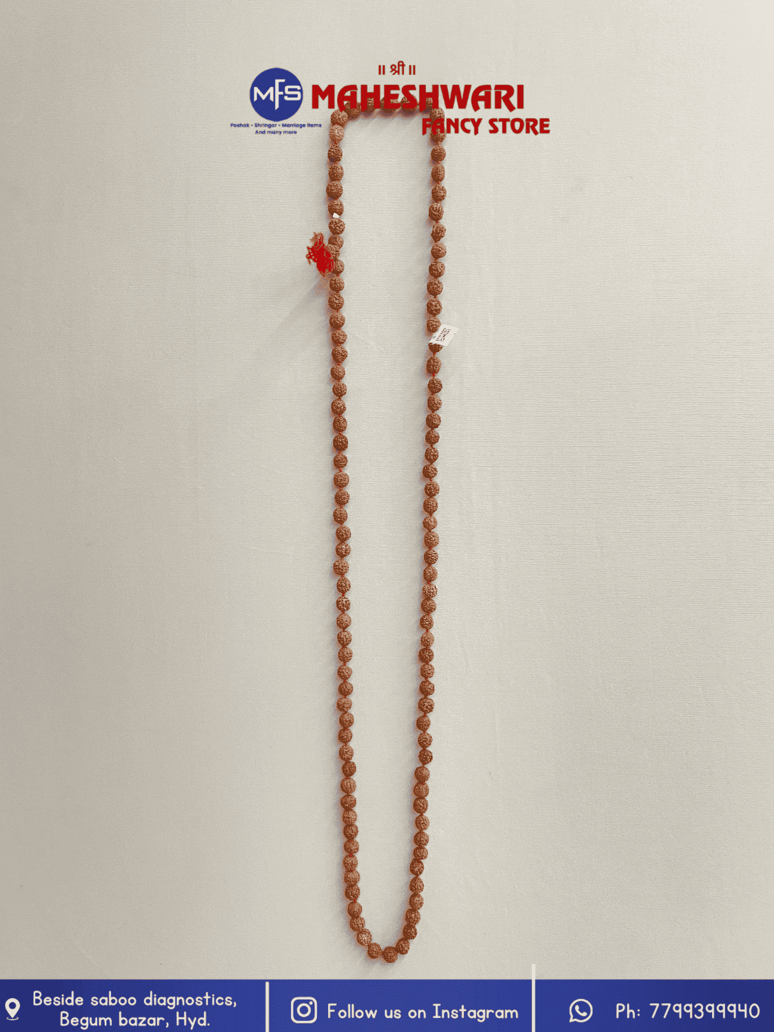 Maheshwari Fancy Store - Rudraksha Mala 6 no